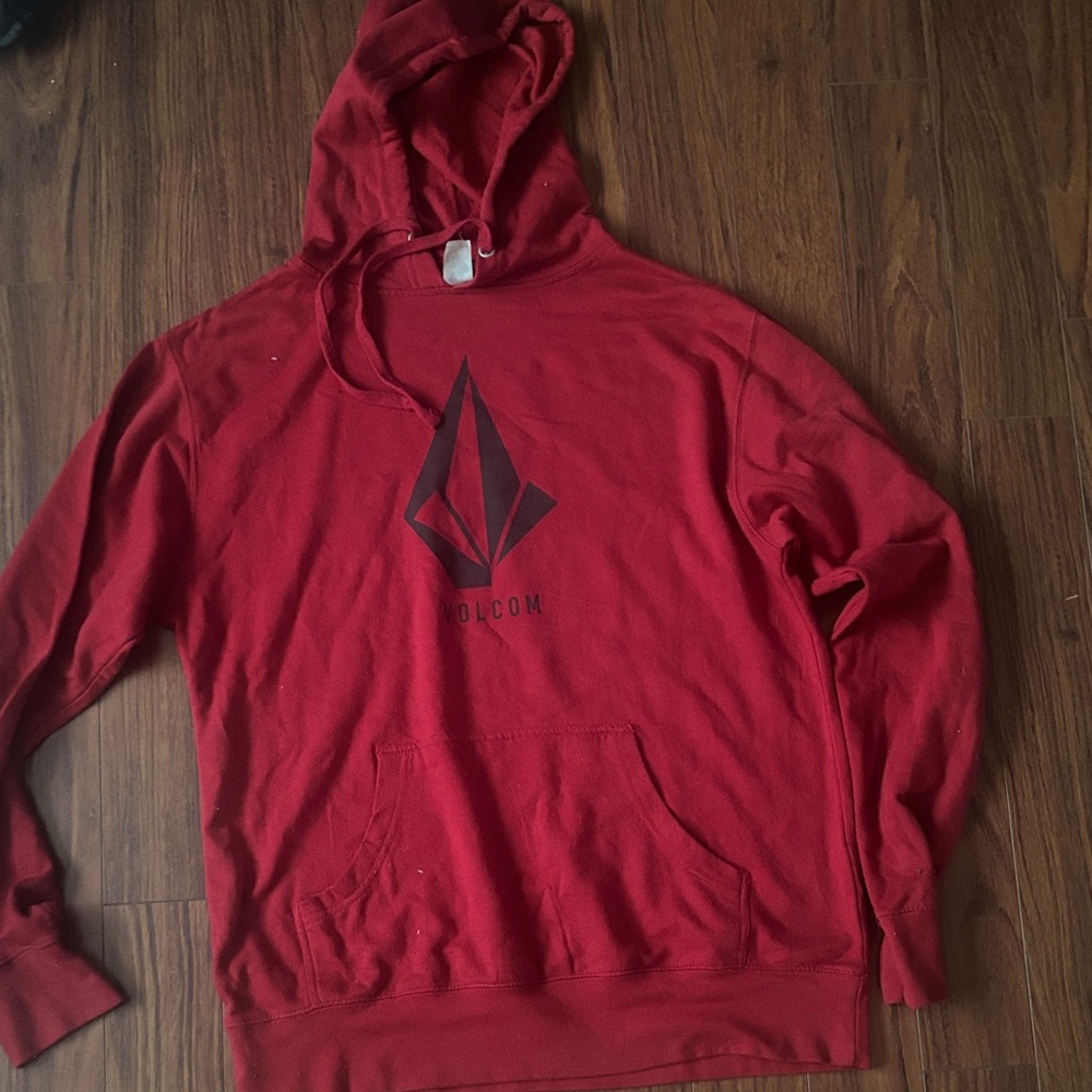 Volcom Men's Bold Red Hoodie